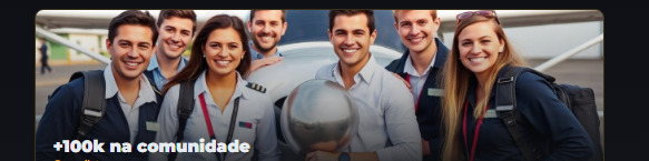 +100k na comunidade @soupiloto_